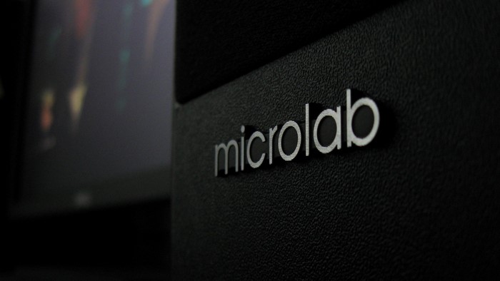 logo, sound system, speaker system