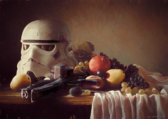 ArtStation, digital painting, fan art, Oliver Wetter, Star Wars