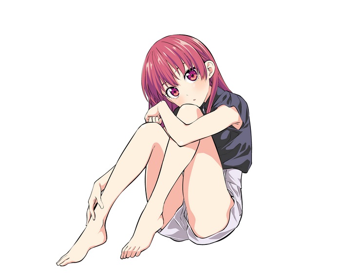 Saki Saki with Red Hair