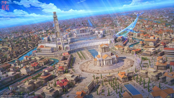 whale shark, digital art, ArseniXC, city, whale, Arseniy Chebynkin, fantasy art, artwork
