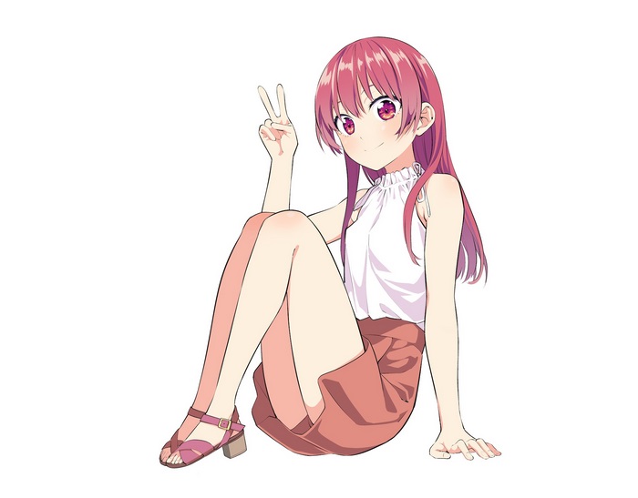Saki Saki posing