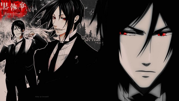 Kuroshitsuji, Sebastian Michaelis, anime boys