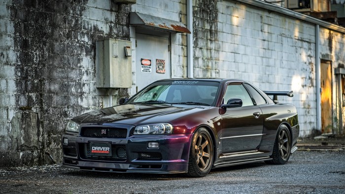 Michelin, car, Nissan GTR, R-34