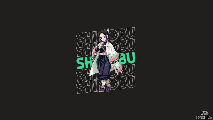 Kimetsu no Yaiba, anime girls, Kochou Shinobu