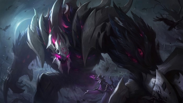 4K, 4K, GZG, Malphite (League of Legends), Malphite, Coven, shadow, rock, Riot Games, League of Legends, dark, digital art, forest
