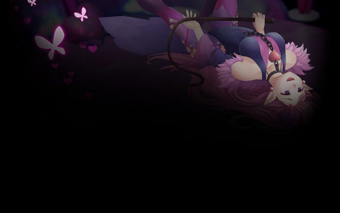 purple clothing, anime, anime girls