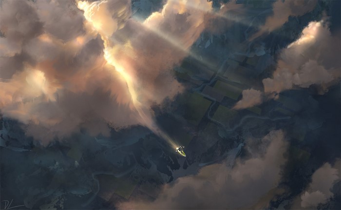 surfers, fantasy art, artwork
