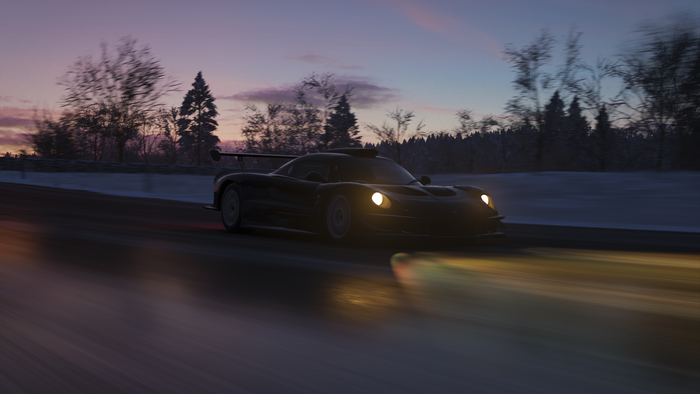 racing, vehicle, screen shot, video games, Forza Horizon 4, dark, car