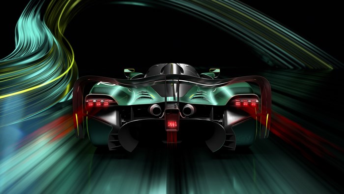 Aston Martin Valkyrie AMR Pro rear view