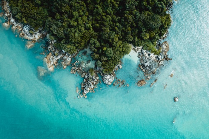 4K, aerial view, trees, nature, Langkawi