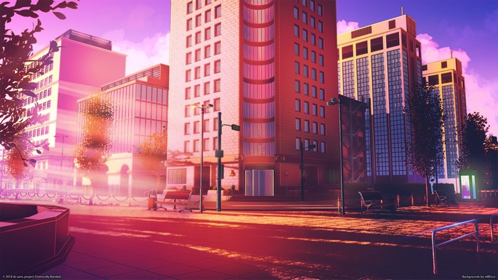 digital art, building, Bogdan mB0sco, city, sunlight