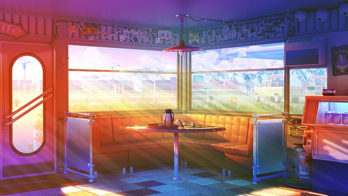 Dr Pepper, cupcakes, mountains, soda, clouds, Bogdan mB0sco, cafe, Shell, fire extinguishers, digital art, coffee
