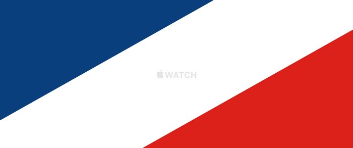 computer, French flag, France, watch, Apple Inc.