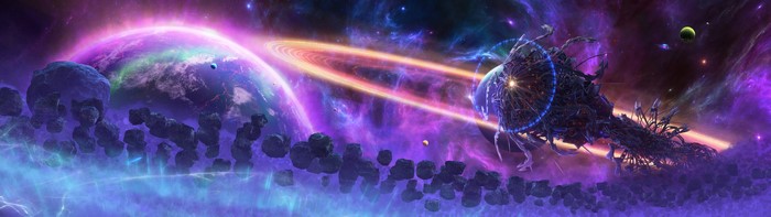 4K, digital art, fantasy art, space, ultrawide, Yuliya Zabelina, planet