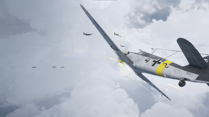 Battlefield V, airplane, World War II, Bf109