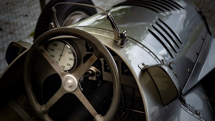 4K, old car, numbers, silver cars, oldtimers, car interior, car, vehicle, Oldtimer, steering wheel