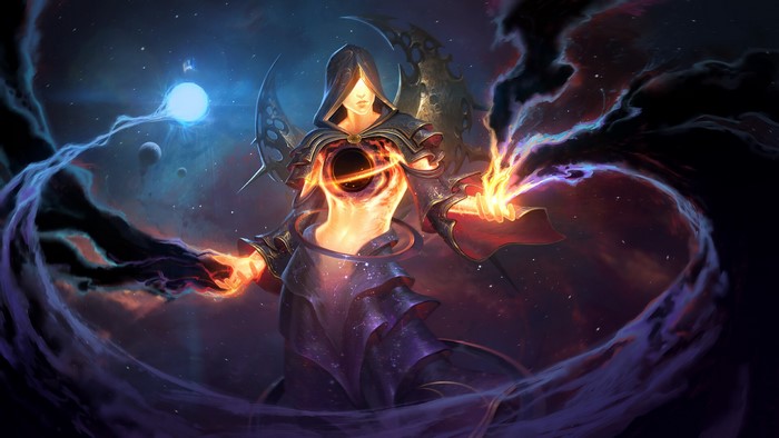 fantasy art, Jon Neimeister, Nox, Smite, digital art, space