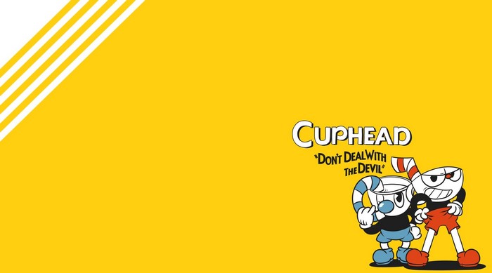 Cuphead and Mugman Cartoon Characters