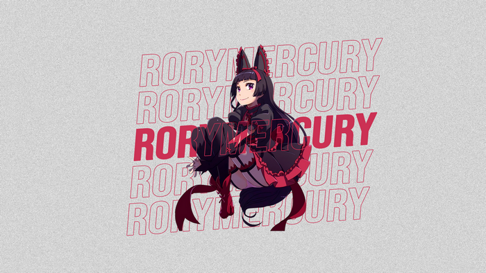 anime girls, white background, animal ears, Rory Mercury, stockings, simple background, pink eyes, dark hair, Gate: Jieitai Kanochi nite Kaku Tatakaeri, long hair, smiling, anime, panties, typography, black stockings