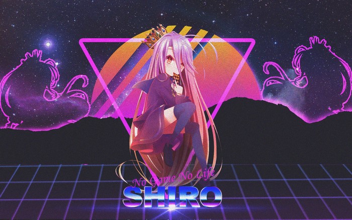 No Game No Life, picture-in-picture, Shiro (No Game No Life)