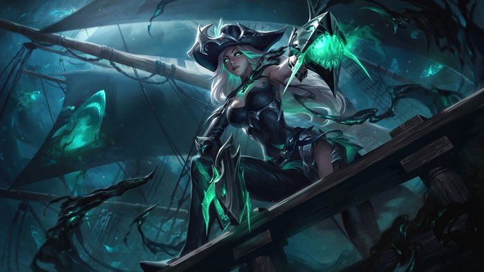 Miss Fortune Ruined Digital Art from League of Legends