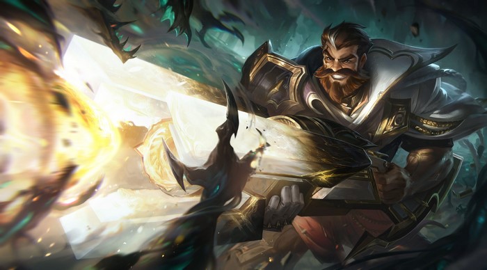 4K, artwork, illustration, Sentinel Graves, beard, fan art, digital art, League of Legends, brunette, Graves (League of Legends), Riot Games, Ruined