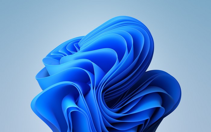 digital art, silk, material minimal, windows 11, CGI, 3D Abstract, blue background, abstract, 3D, render, gradient
