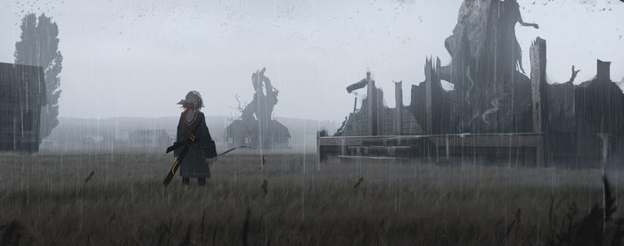 4K, anime, Asteroid (artist), fantasy art