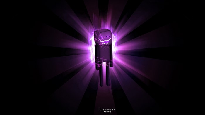 Minecraft Enderman Purple Aura