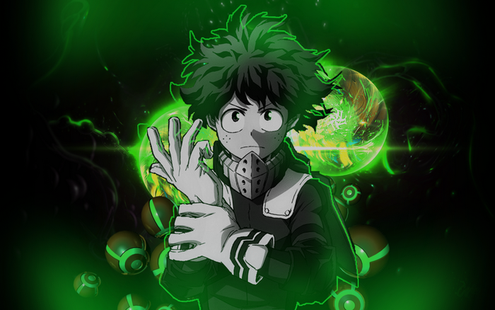 picture-in-picture, Boku no Hero Academia, Deku