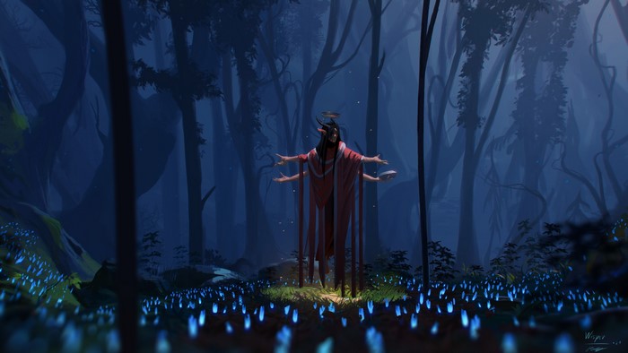 fantasy art, Wisper (Artist), artwork