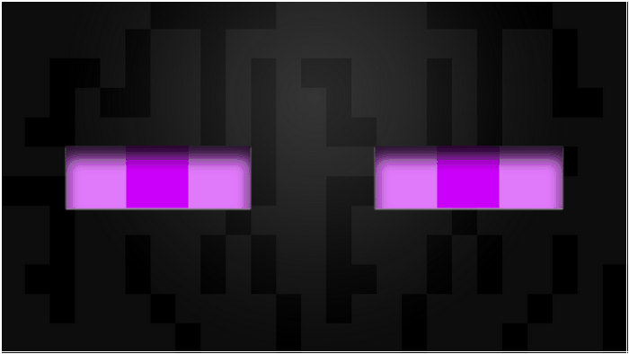 Enderman Glowing Eyes from Minecraft