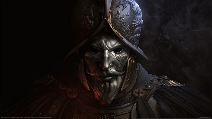 artwork, video games, New World, frontal view