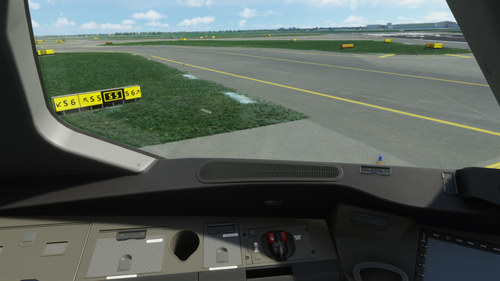 aircraft, cockpit, grass, Microsoft Flight Simulator 2020