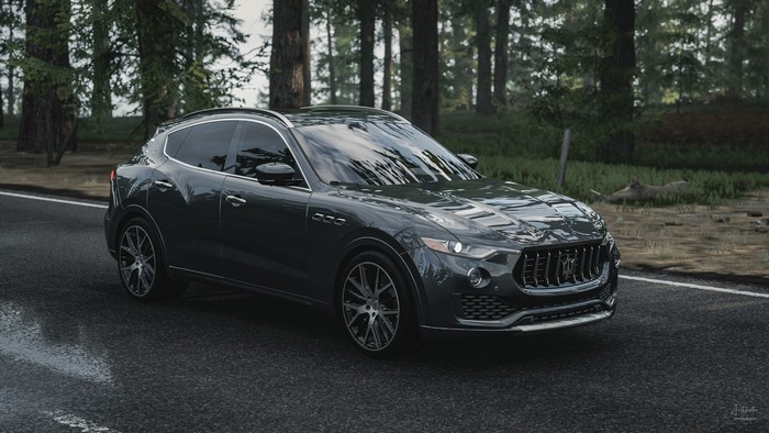 4K, vehicle, Maserati, car, SUV, black cars