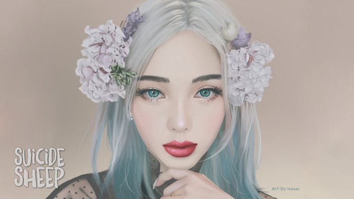 women, ArtStation, digital art, Suicide Sheep, Nanao Laishram