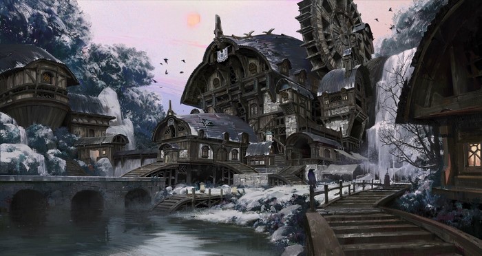 digital art, Ya lun, fantasy art