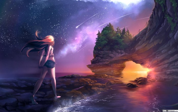 landscape, starscape, skyscape, paysage