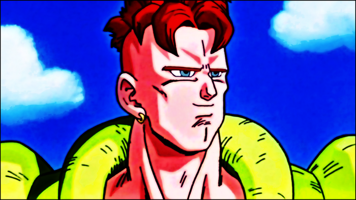 anime, Dragon Ball Z, Android 16, anime boys
