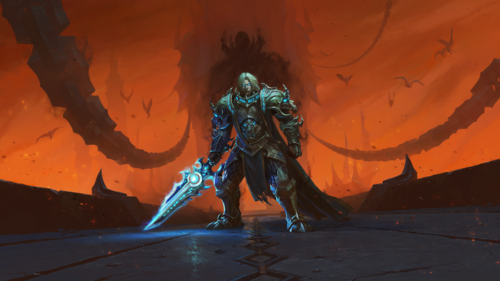 4K, Death Knight, Anduin Wrynn, Paladin, World of Warcraft, World of Warcraft: Shadowlands