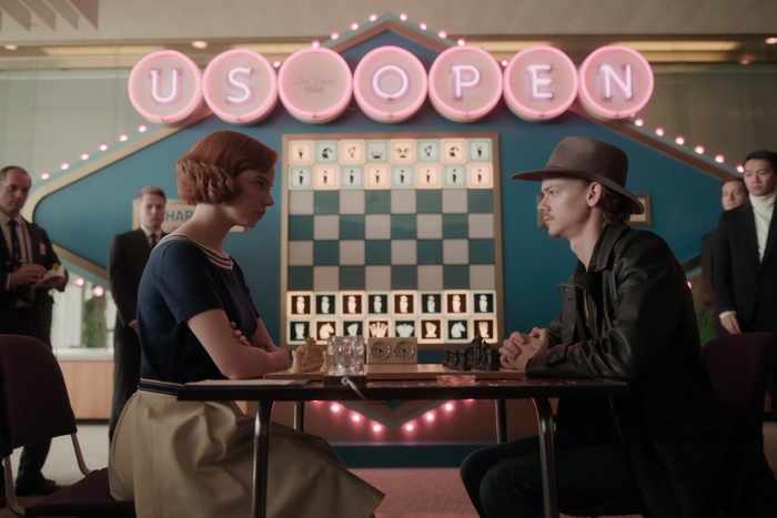 The Queen's Gambit Beth Harmon and Benny Watts