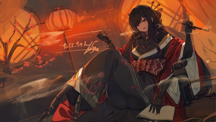 Lansane, monster girl, anime girls, Lalansane, anime
