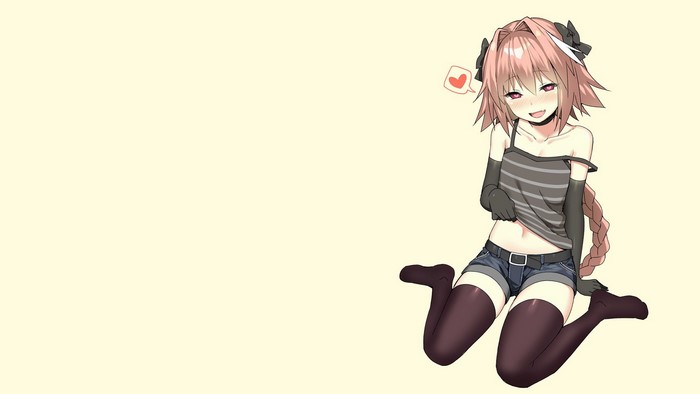Astolfo from Fate Series with Pink Hair