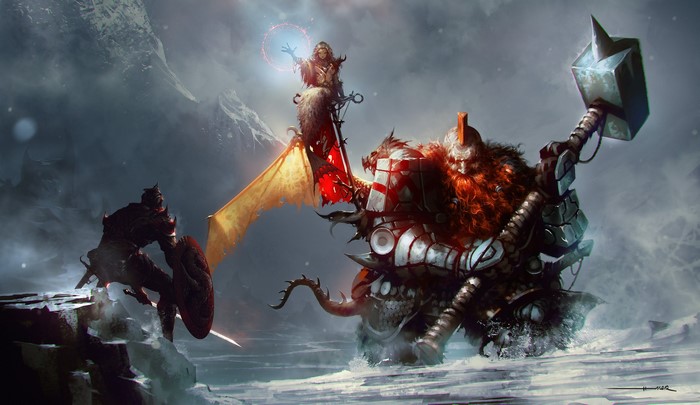 ömer tunç, fantasy art, digital art