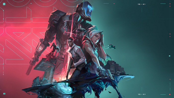 4K, Jett (Valorant), video game art, Valorant, video games