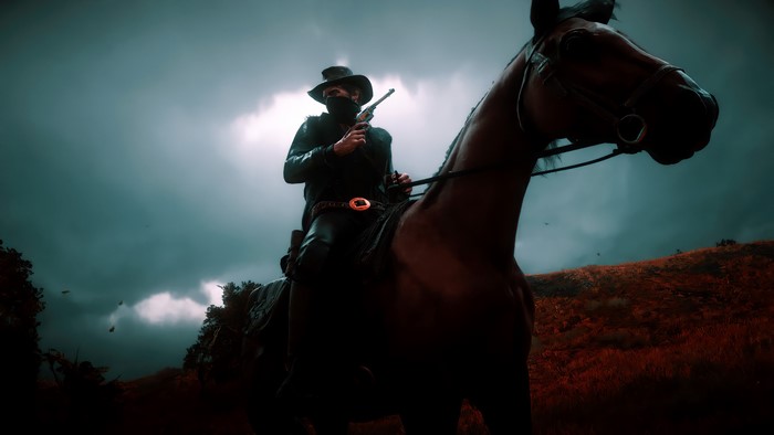 4K, video game characters, screen shot, Arthur Morgan, protagonist, Red Dead Redemption 2, video games