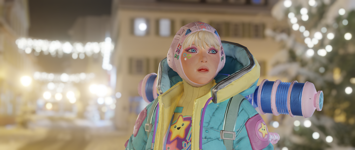 4K, wattson(apex legends), Apex Legends, video game girls, Wattson (Apex Legends), blue eyes, PC gaming, blonde