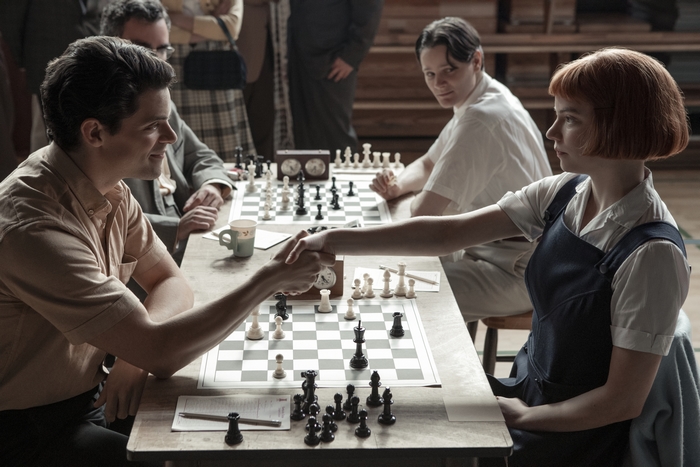 The Queen's Gambit Beth Harmon Chess Match