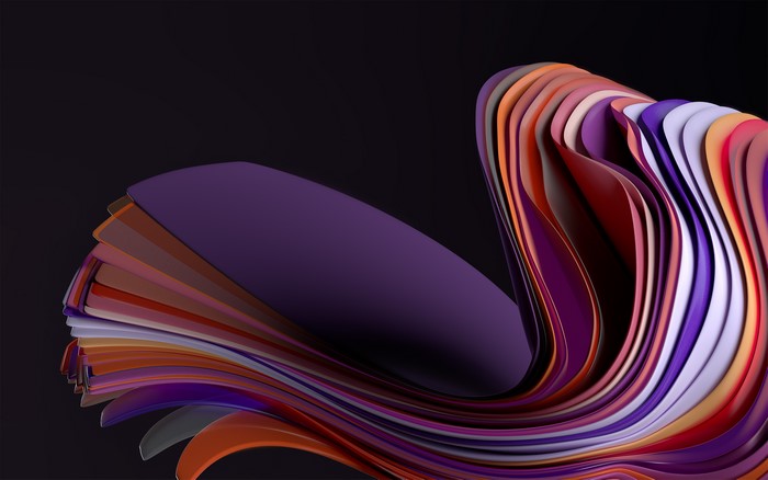 dark background, digital, minimalism, windows 11, abstract