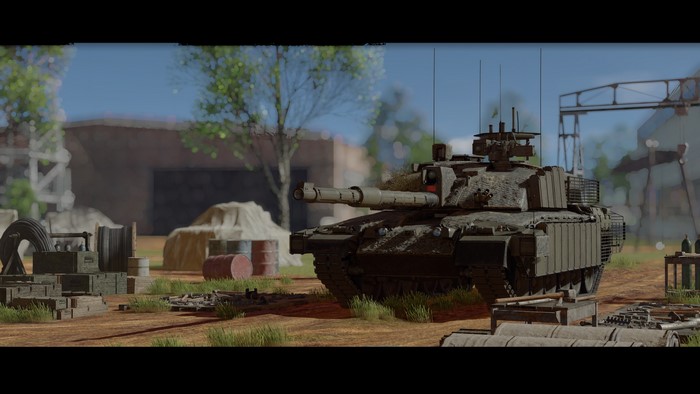 4K, War Thunder, Challenger 2, war, tank